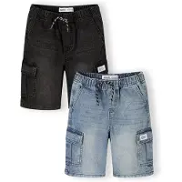 MINOTI Bukser blue denim / black denim