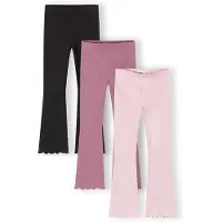 MINOTI Leggings rosé / gammelrosa / sort