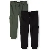 MINOTI Bukser khaki / sort