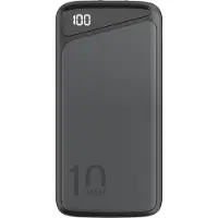 Goobay 53936, 10000 mAh, Lithium polymer (LiPo), 3,7 V, Sort