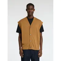 Selected Vest brun