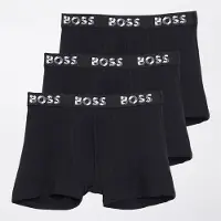 BOSS Drenge tre pak bokser sort