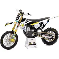 New-Ray FC450#16 Zach Osborne Rockstar Energy Drink 1/12 Diecast Motorcykel Model 58243 Blue