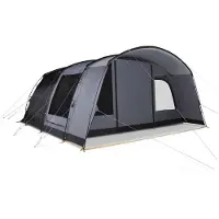 Kampa - Campingtelte/familietelte - Dawlish 06 Charcoal/Fog/Mist til Unisex - Grå