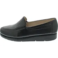 Caprice Slipper, black, made of Leather, Size 40