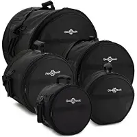 Gear4Music Deluxe Padded Rock Drum Bag Set by