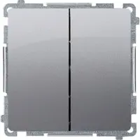 Kontakt-Simon BMW5L.01/21, Plast, Rustfrit stål, IP20, IP44, 250 V, 10 A, 75 mm