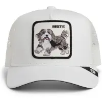 GOORIN BROS. Hætte 'Gorra goorin bros blanca pequines bestie trucker cap' hvid