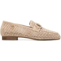 Carmela Carmelatil kvinder. 16313703-BEIGE Mokkasiner 163137 beige (38), Fast, 1-3 cm, Ingen, Casual, Syntetisk