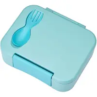 Carl Oscar Madkasse m. Gaffel/Ske - BentoBox - 1,6 L - Blå - - OneSize - Madkasse