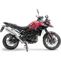 Gpr Exclusive Furore-x Acciaio Inox Triumph Tiger 900 Gt/pro/rally 24-25 Homologeret Slip On Lyddæmper