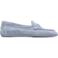 Carmela Carmelatil kvinder. 16314304-JEANS Mokkasiner 163143 blå (38), Fast, Splittet læder, Ingen, Casual