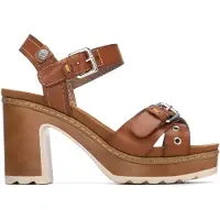 Refresh Refreshtil kvinder. 17529002-CAMEL Sandaler 175290 brun (38), 5-8 cm, Spænder, Casual