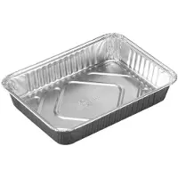 Plus Pack Foliebakke, , 1-Compartments Rektangulær 584 ml,186x135x30mm aluminium, aluminium, pakke a