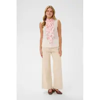 Saint tropez Bluse rød / hvid