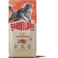 Carnilove Ægte Frisk Oksekød Voksen Stor Racer Kattefoder 6kg