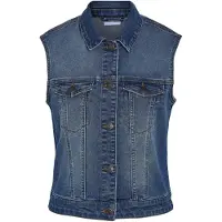 Noisy May Vest 'NMDebra' blue denim