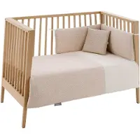 cambrass Rustic 100x140x3 Cm Babydynebetræk 2 Enheder