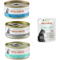 Almo nature Økonomipakke HFC Natural 24 x 70 g - Blandet pakke Tun (3 varianter)