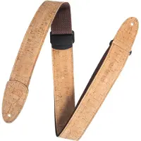 Levys Leathers MX8-NAT 2" Natural Cork on Tan Webbing with Cork Ends Natural