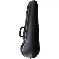 Bam 2002XL Hightech Shaped Violin Case Silver Carbon