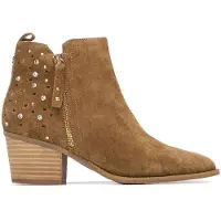 Carmela Carmelatil kvinder. 16315102-CAMEL Ankelstøvler i læder 163151 brun (36), 3-5 cm, Ruskind, Lynlås, Casual