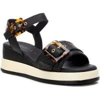 Carmela Carmelatil kvinder. 16222701-NEGRO Sandaler 162227 sort (41), Stof, 5-8 cm, Spænder, Casual