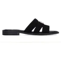 Carmela Carmelatil kvinder. 16306101-NEGRO Sandaler i læder 163061 sort (39), Fast, Splittet læder, Ingen, Casual