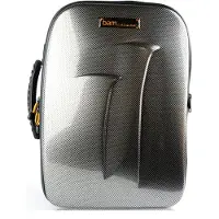 Bam New Trekking Double Clarinet Case Silver Carbon