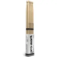Promark Classic Attack 5B Shira Kashi Oak Drumstick Oval Tip 4-Pack