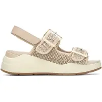Carmela Carmelatil kvinder. 16326701-BEIGE Sandaler 163267 beige (36), Stof, 3-5 cm, Spænder, Casual