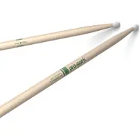 Promark Classic Forward 5B Raw Hickory Drumsticks Nylon Tip