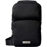 Calvin Klein Skuldertaske 'Sling' sort