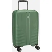 Travelite Air Stripe Slim - Kuffert med 4 hjul | grøn | 35x55x25 cm