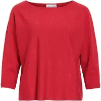 Vila Pullover 'VIMalu' cranberry