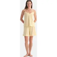 Dagi Shorty pastelgul / hvid