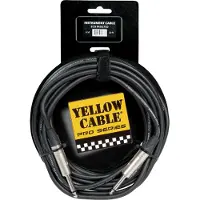 Yellow cable PRO76D - Neutrik 1/4 jack/jack-kabel 6 meter