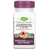 Nature'S Way , Echinacea Astragalus & Reishi, 100 Vegan Capsules
