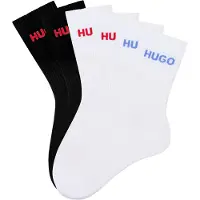 HUGO underwear Sokker lyseblå / knaldrød / sort / hvid