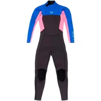Roxy Prologue 4/3 Mm Junior Våddragt Med Lange ærmer Og Lynlås På Ryggen