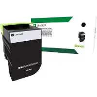 Lexmark 702K Tonerkassette sort