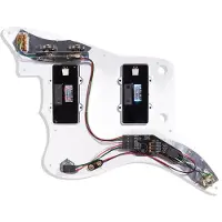Emg Jmaster Loaded Pickguard System White