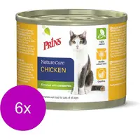 Prins NatureCare kylling vådfoder til katte