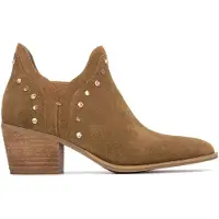 Carmela Carmelatil kvinder. 16314702-CAMEL Ankelstøvler i læder 163147 brun (41), 5-8 cm, Splittet læder, Ingen, Casual