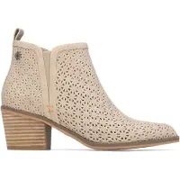 Refresh Refreshtil kvinder. 17515207-BEIGE Ankelstøvler 175152 beige (39), 3-5 cm, Lynlås, Casual