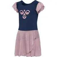 Hummel Gymnastikdragt - hmlJR - Mix Glitter - Black Iris - - 9 år (134) - Gymnastiktøj