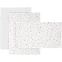 cambrass Plumeti 100x165x1 Cm Vugge-lagen 3 Enheder
