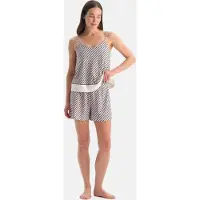 Dagi Shorty elfenben / grøn / lys pink