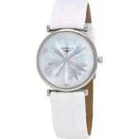 Longines Dameur L4.512.4.05.2 La Grande Classique De Hvid/Læder Ø29