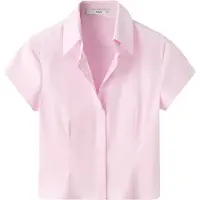 Mango Bluse 'GIGI' lyserød